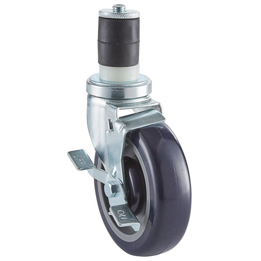 5" Caster with brake, 1 piece - TMES24-10